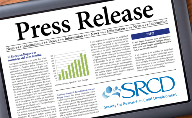 press release on tablet 